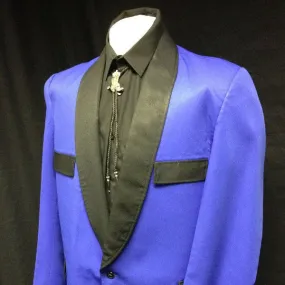 1950s Teddy Boy in Blue