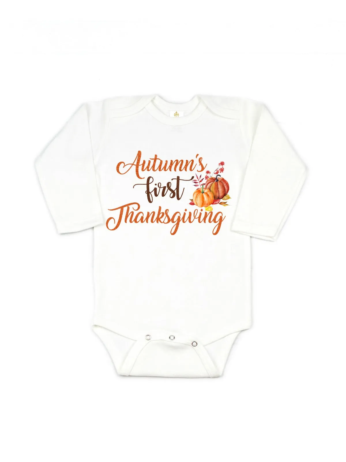 Baby Girl's First Thanksgiving Outfit