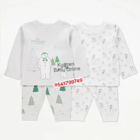 Baby Pyjamas Long Sleeved And Legged / Sleep Wear 2pcs (George Baby)