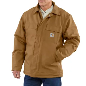 CARHARTT FLAME-RESISTANT DUCK TRADITIONAL COAT QUILT-LINED 101618