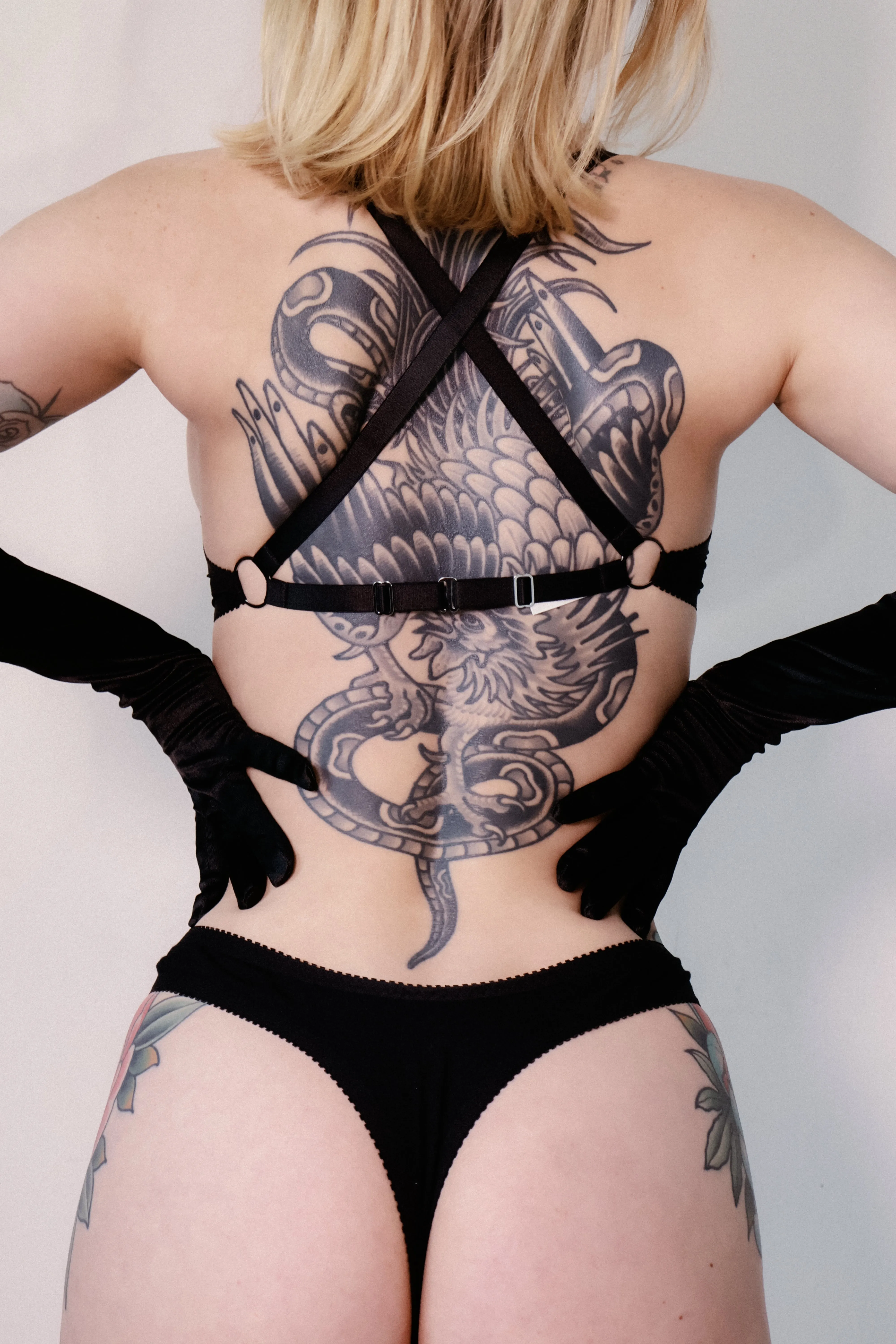 Cheryl Thong 3 Pack Black Modal Jersey
