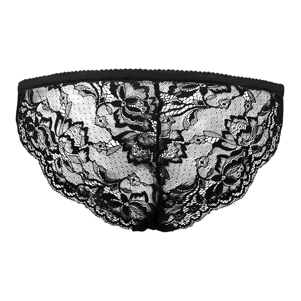 Custom Face Underwear Heart Design Lace Women Panties Unique Gift for Her