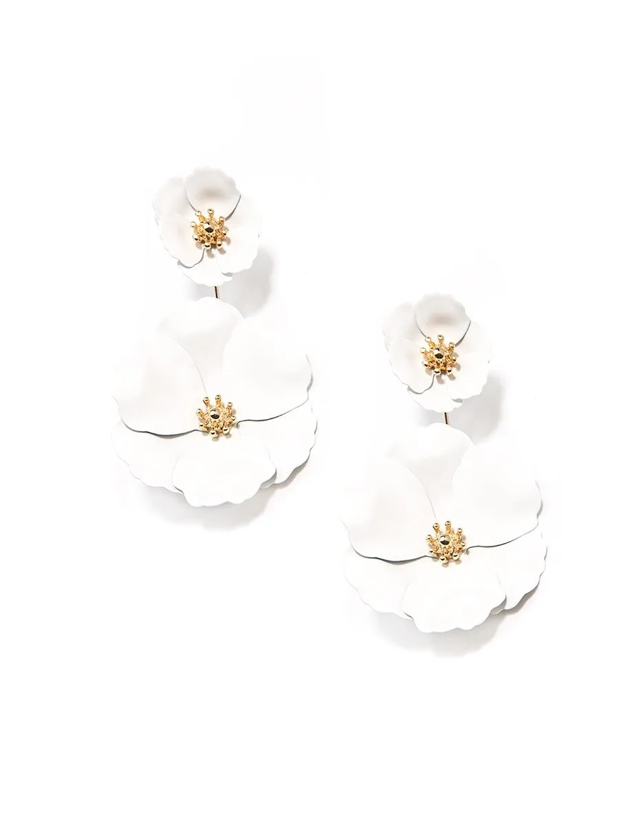 Flower Power Drop Earrings