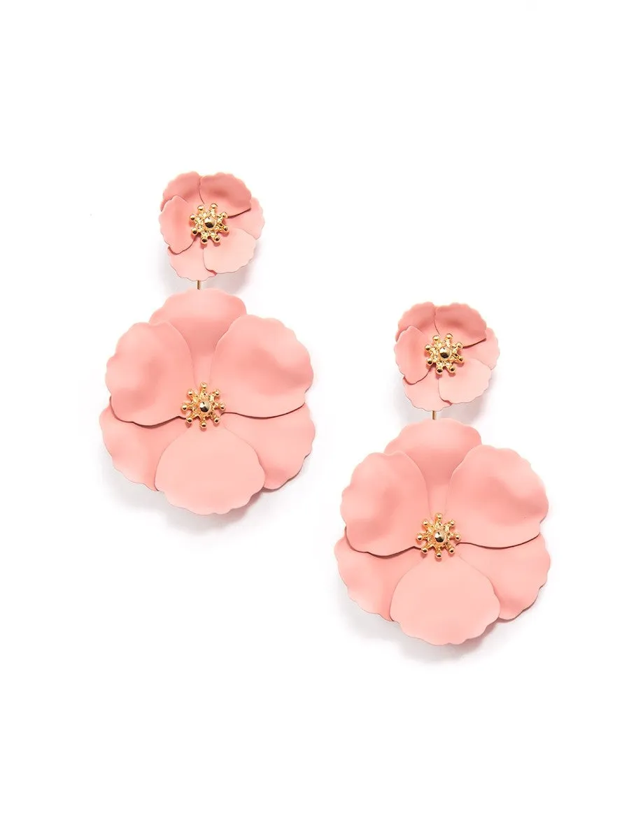 Flower Power Drop Earrings