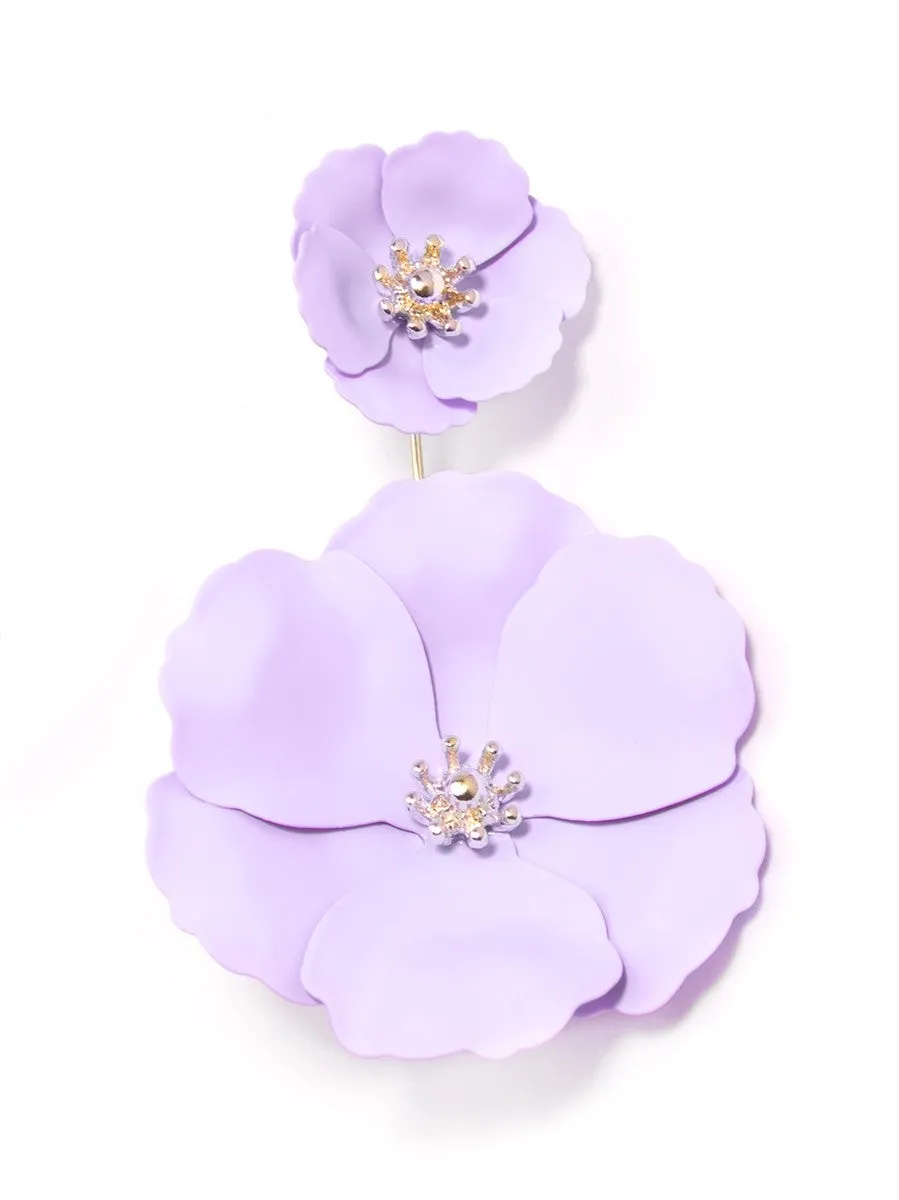 Flower Power Drop Earrings