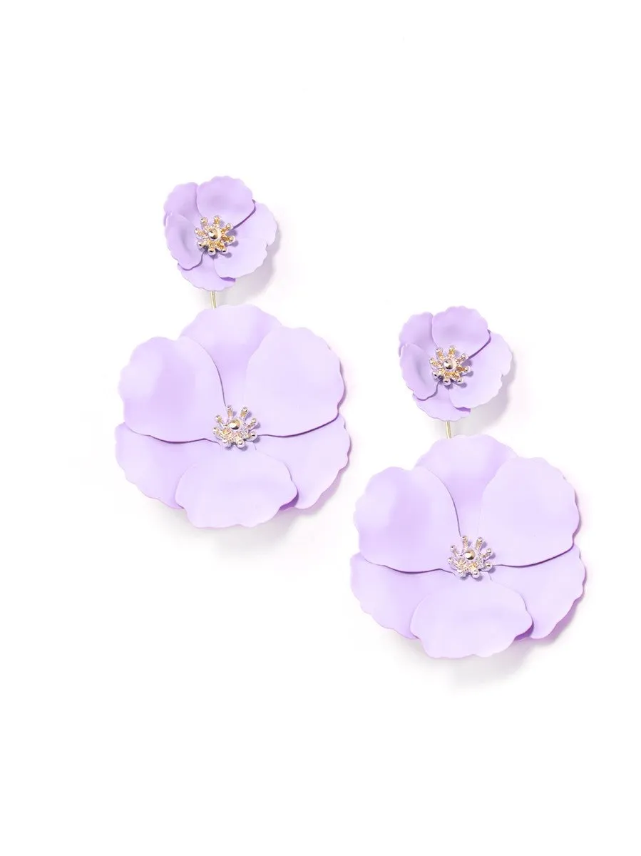 Flower Power Drop Earrings