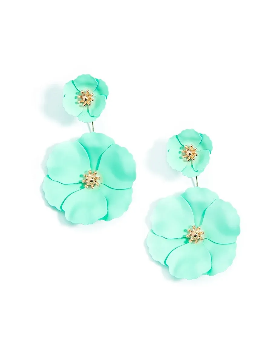 Flower Power Drop Earrings