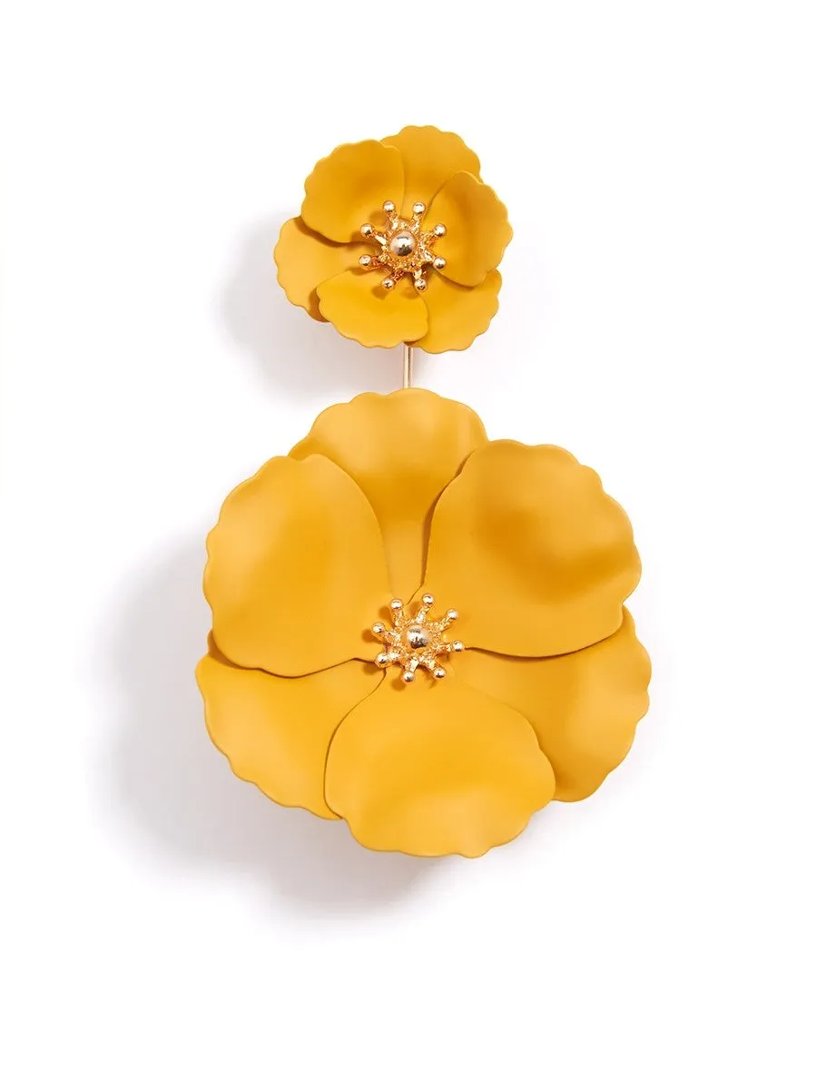 Flower Power Drop Earrings