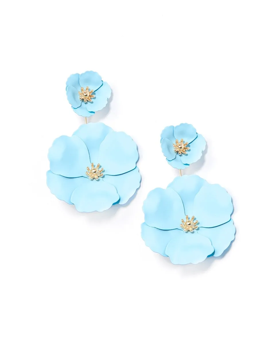 Flower Power Drop Earrings