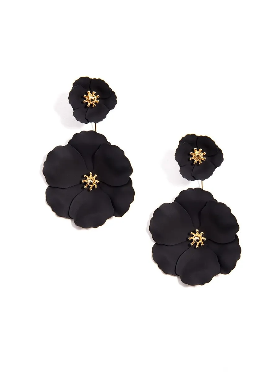 Flower Power Drop Earrings