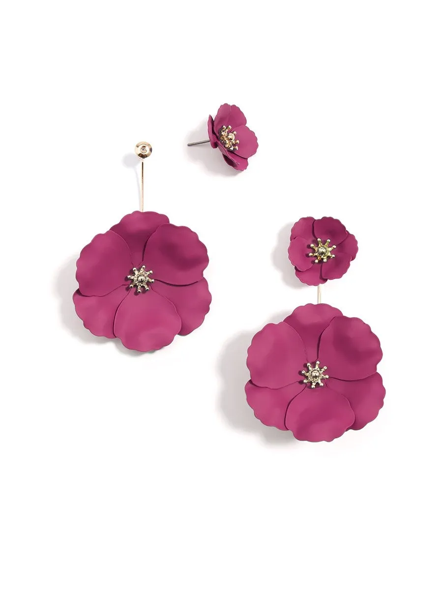 Flower Power Drop Earrings