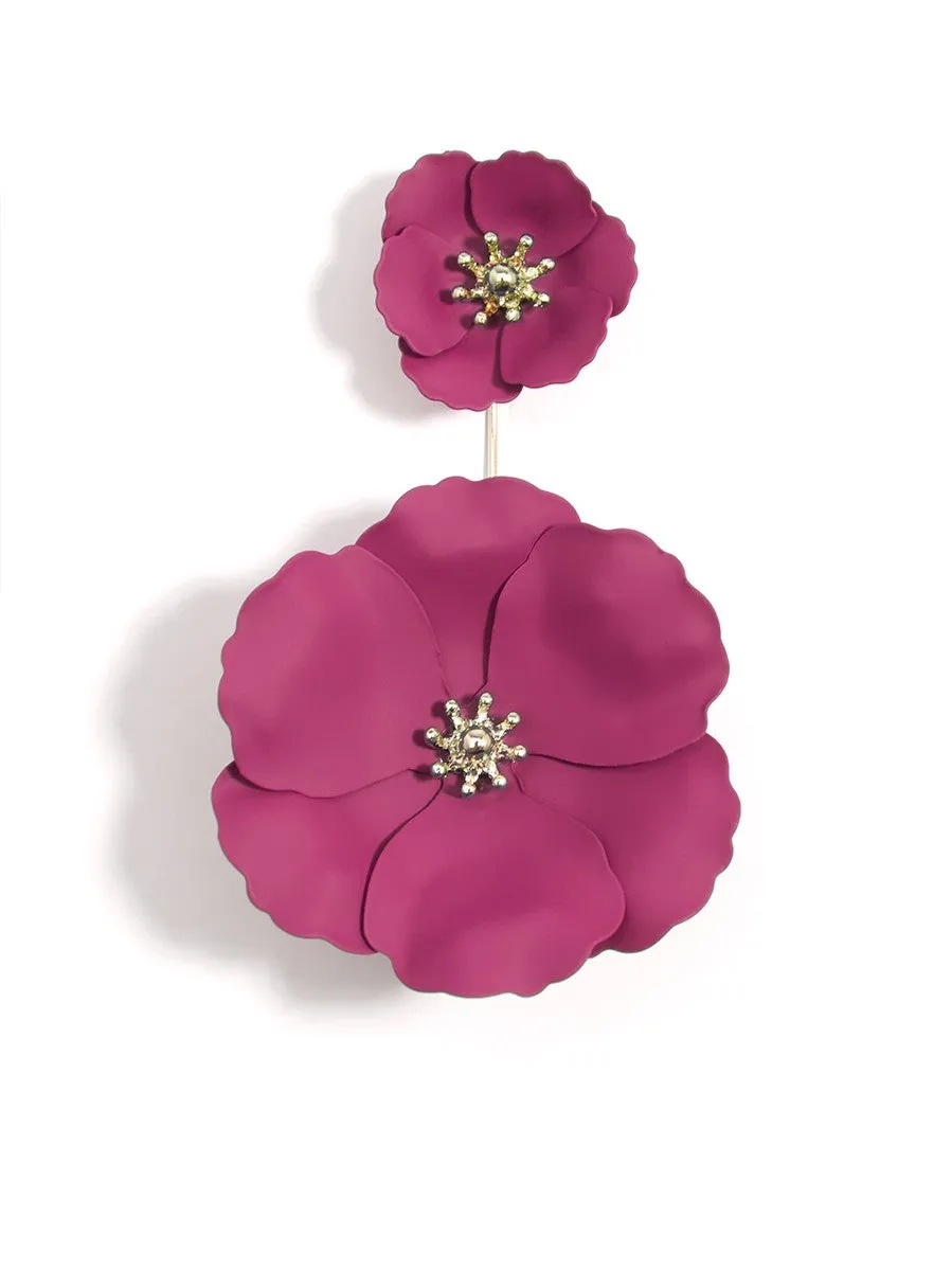 Flower Power Drop Earrings