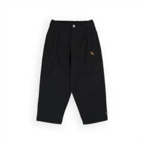 Girls Seperates | Basic Pleated Chino French Terry- Black | Carlijnq