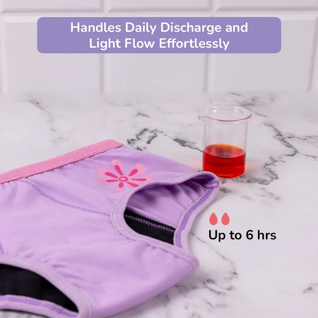 Hearts Reusable Spotting Panty (Light Flow)