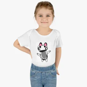 Infant Baby Rib Bodysuit (US origin) with Panda design by Olivija