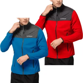 Jack Wolfskin Mens DNA Block Fleece Jacket