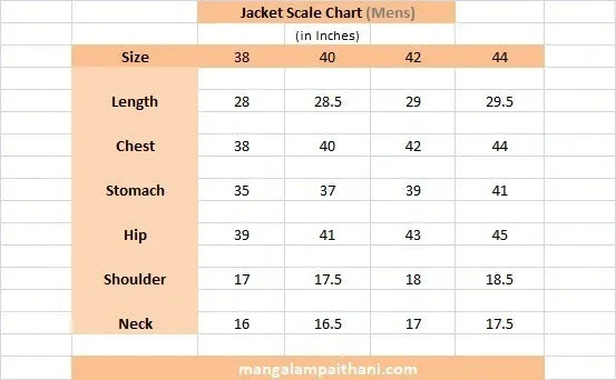 Mens Paithani Jacket #05