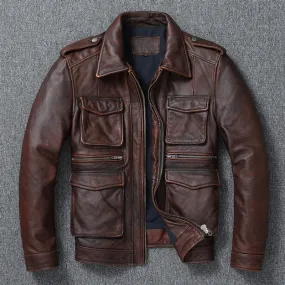 Motorcycle Leather Jacket