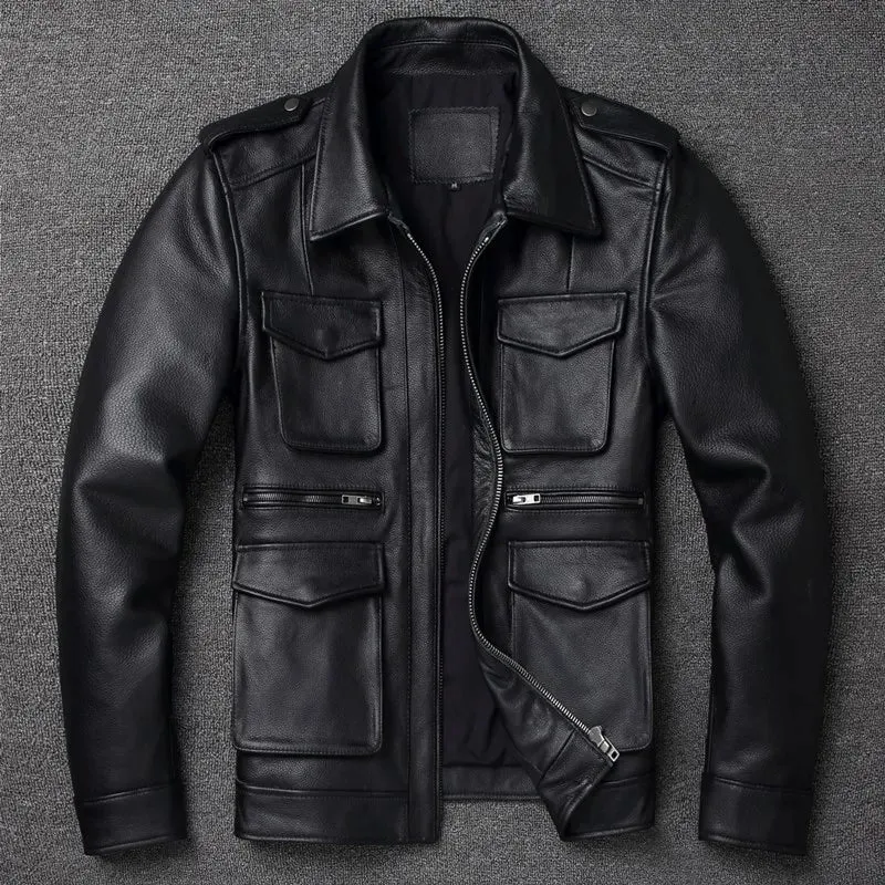 Motorcycle Leather Jacket