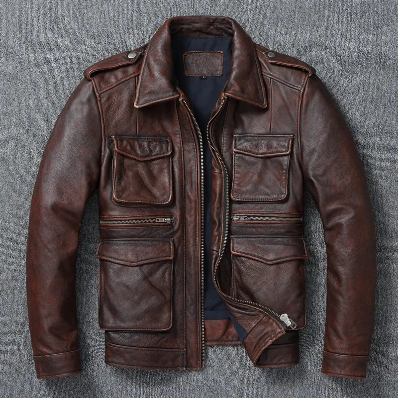 Motorcycle Leather Jacket
