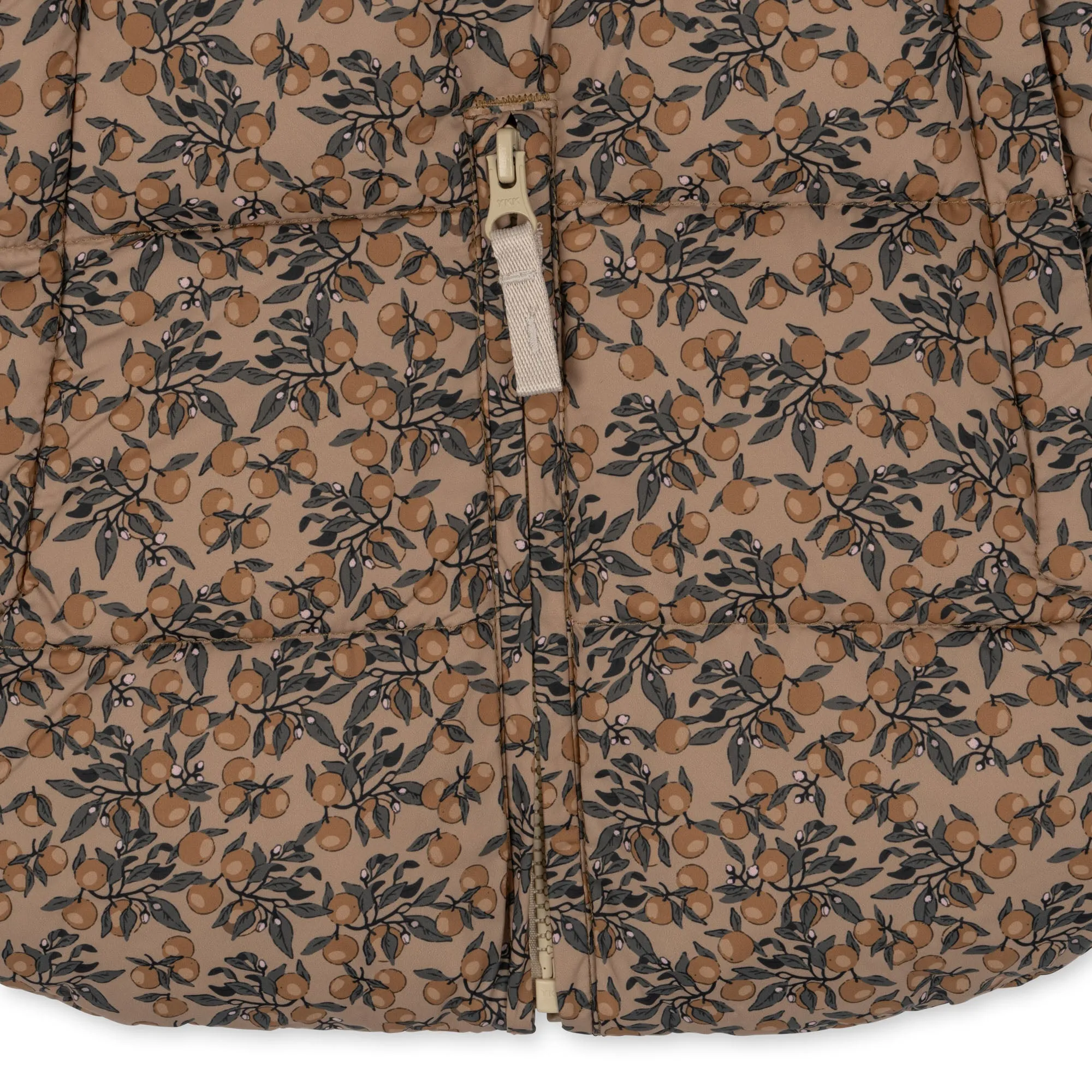 Nuka Floral Print Pramsuit (Orangerie Beige)