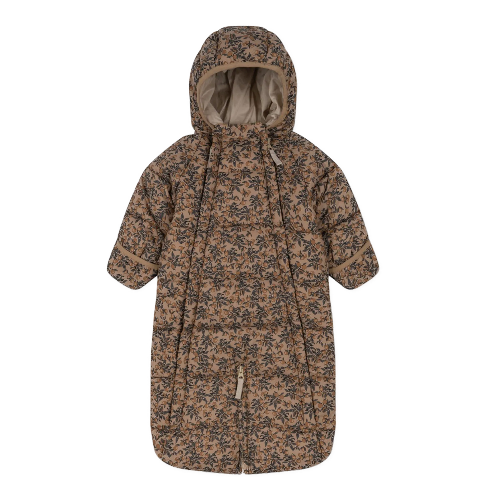 Nuka Floral Print Pramsuit (Orangerie Beige)
