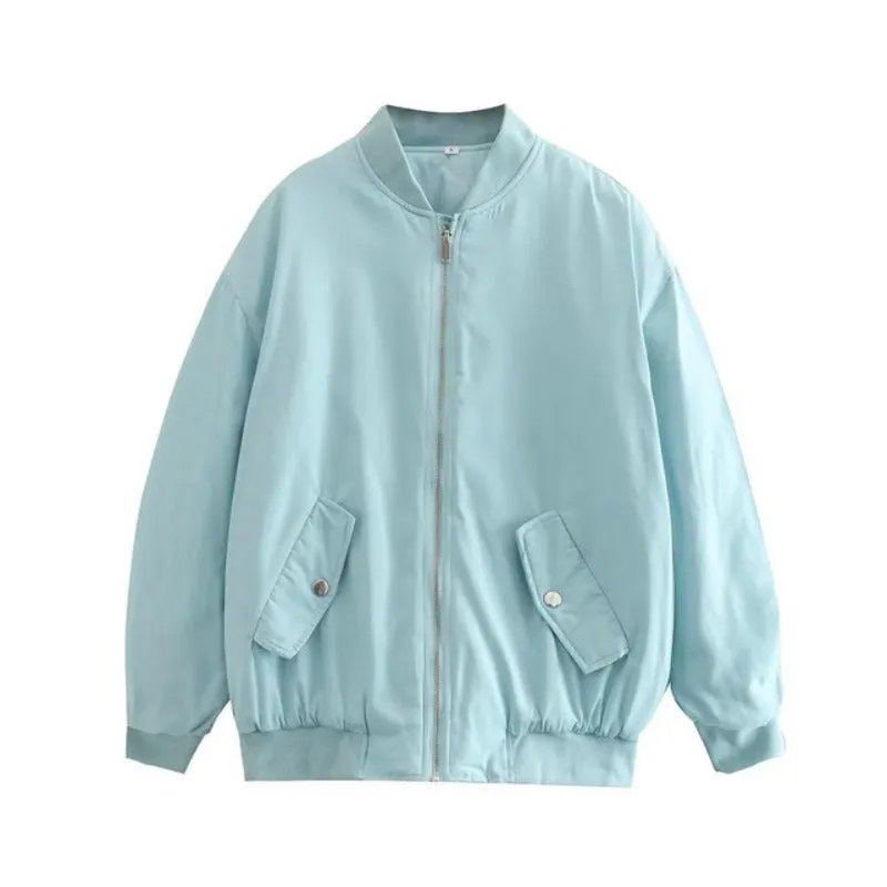 Oversized Bomber Jacket