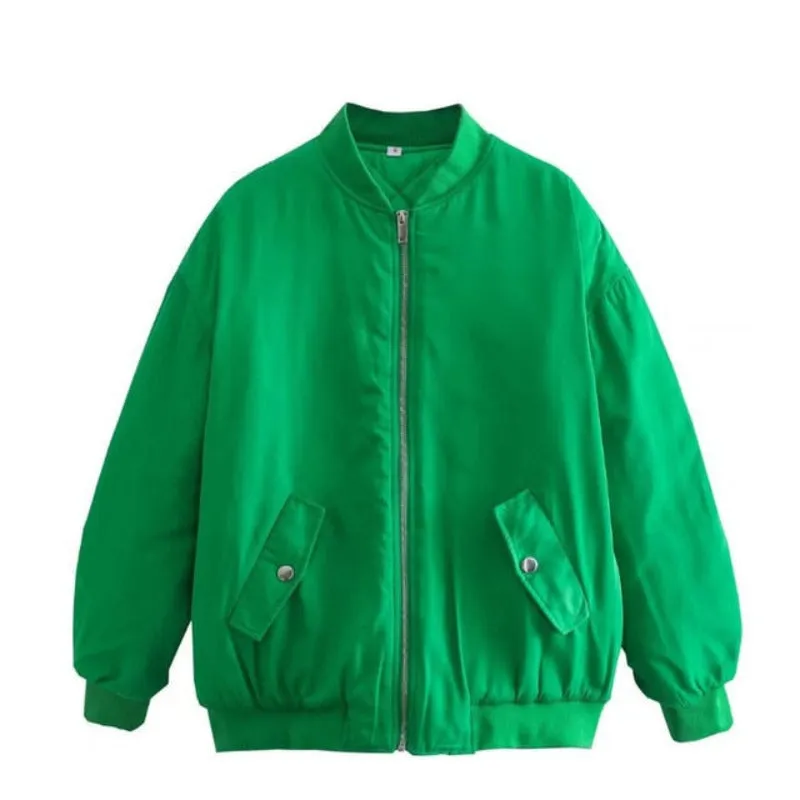 Oversized Bomber Jacket