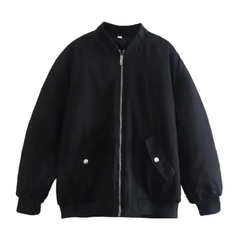 Oversized Bomber Jacket