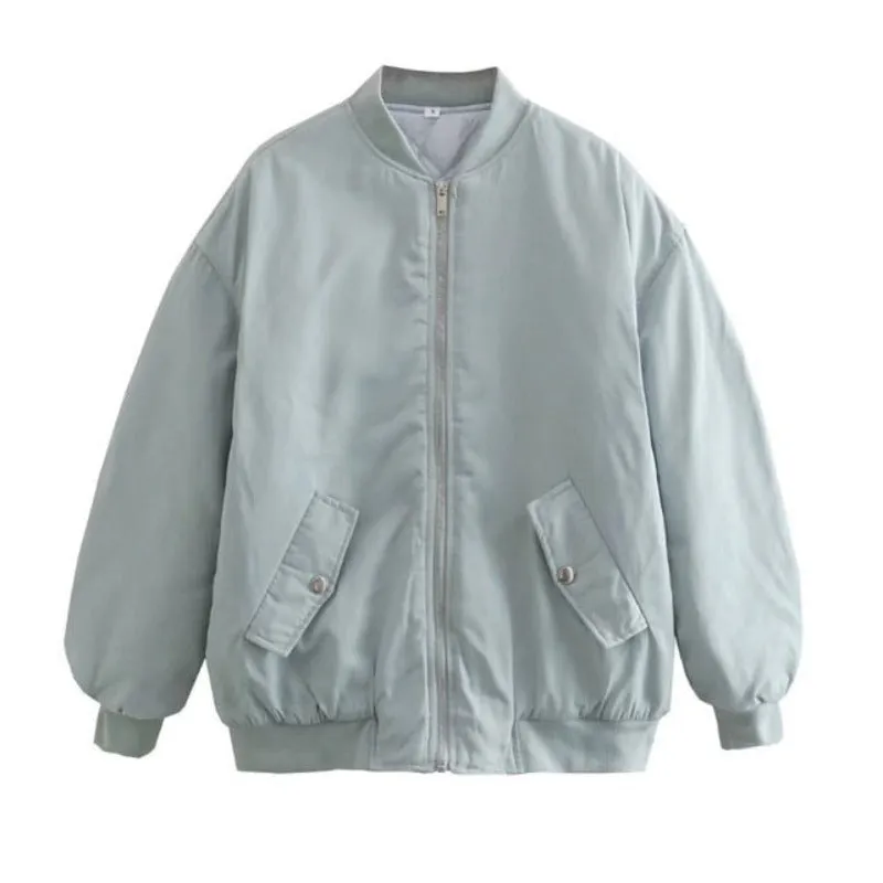 Oversized Bomber Jacket