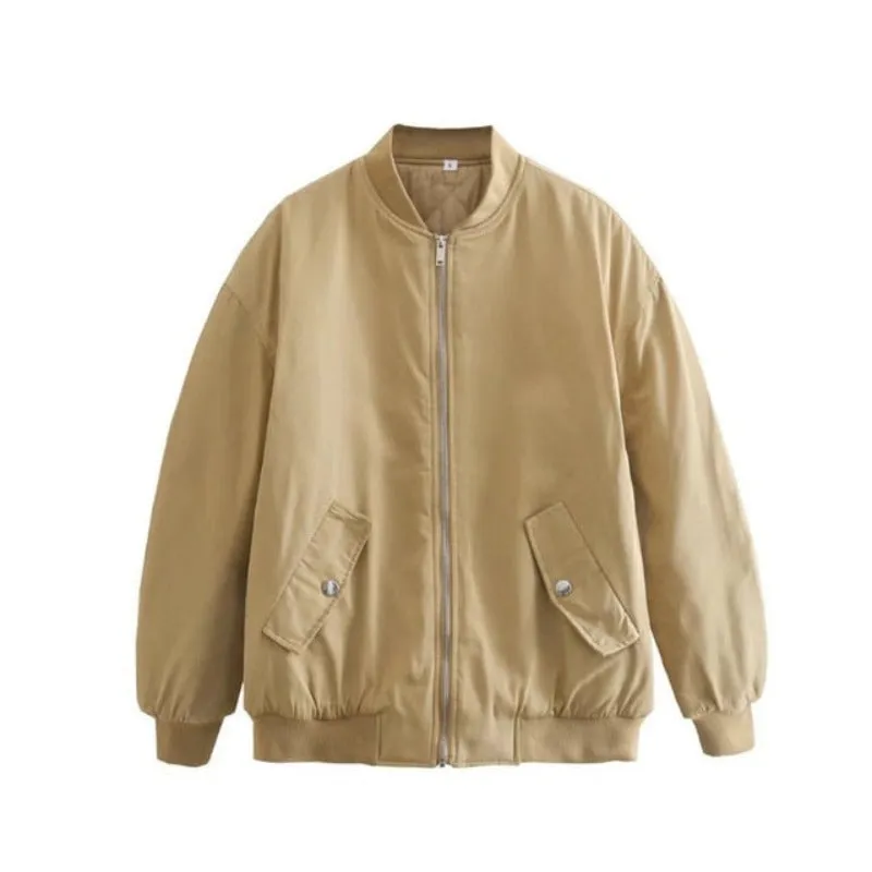 Oversized Bomber Jacket