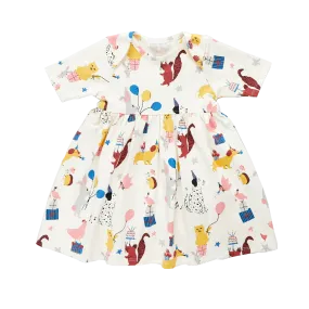 Pink Chicken Baby Organic Steph Dress - Birthday