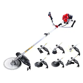 Pole Chainsaw Petrol 62CC 7 In 1 Brush Cutter Whipper Snipper Multi Tools