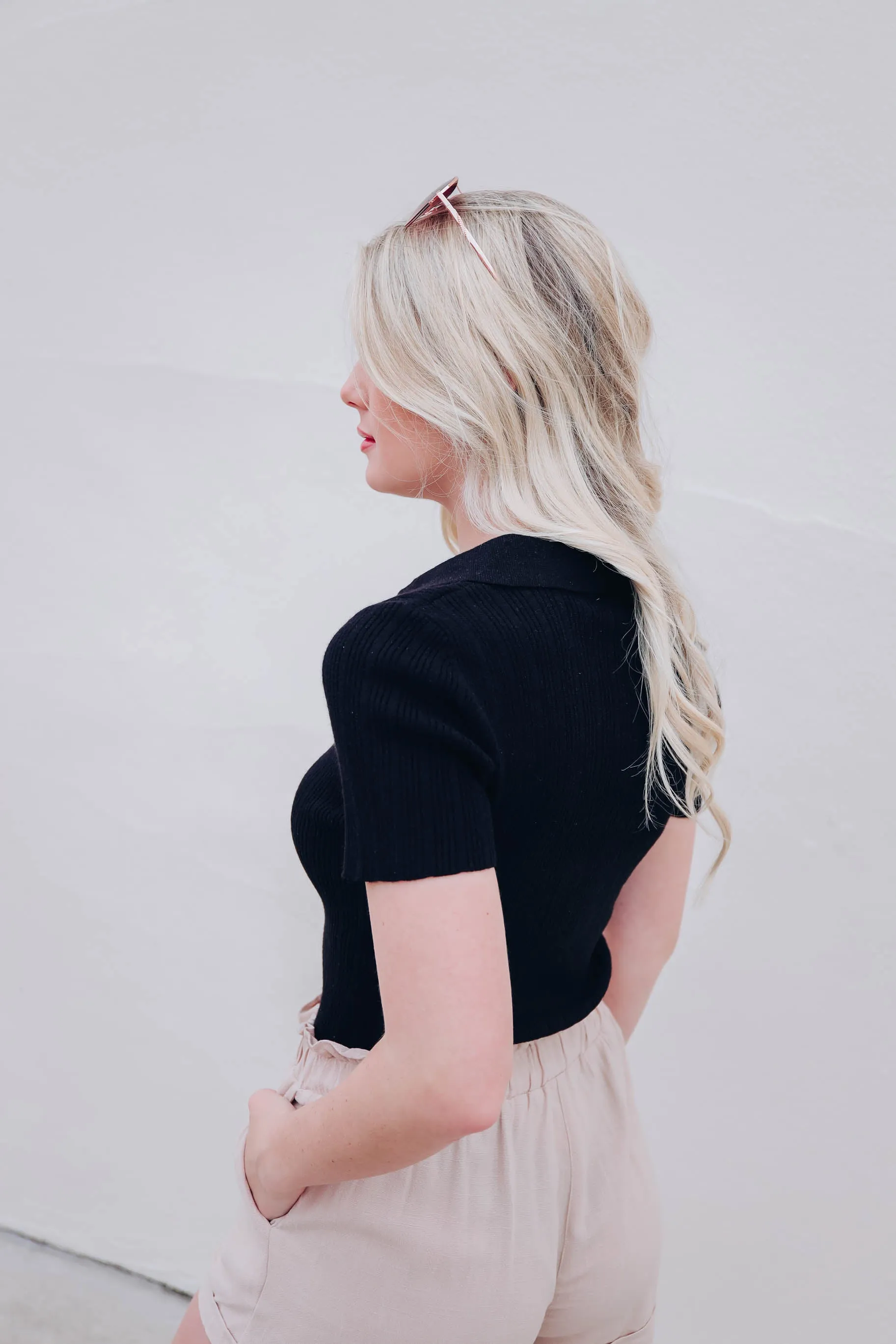 Posh & Preppy Bodysuit - Black