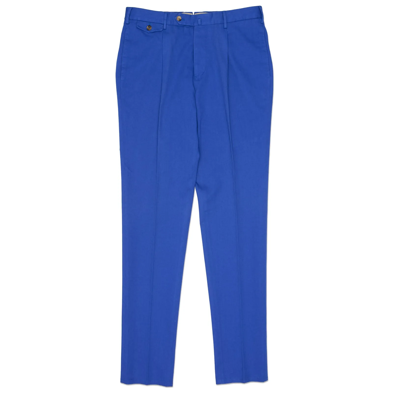 PT01 PANTALONI TORINO Royal Blue Gentleman Fit Chino Pants NEW