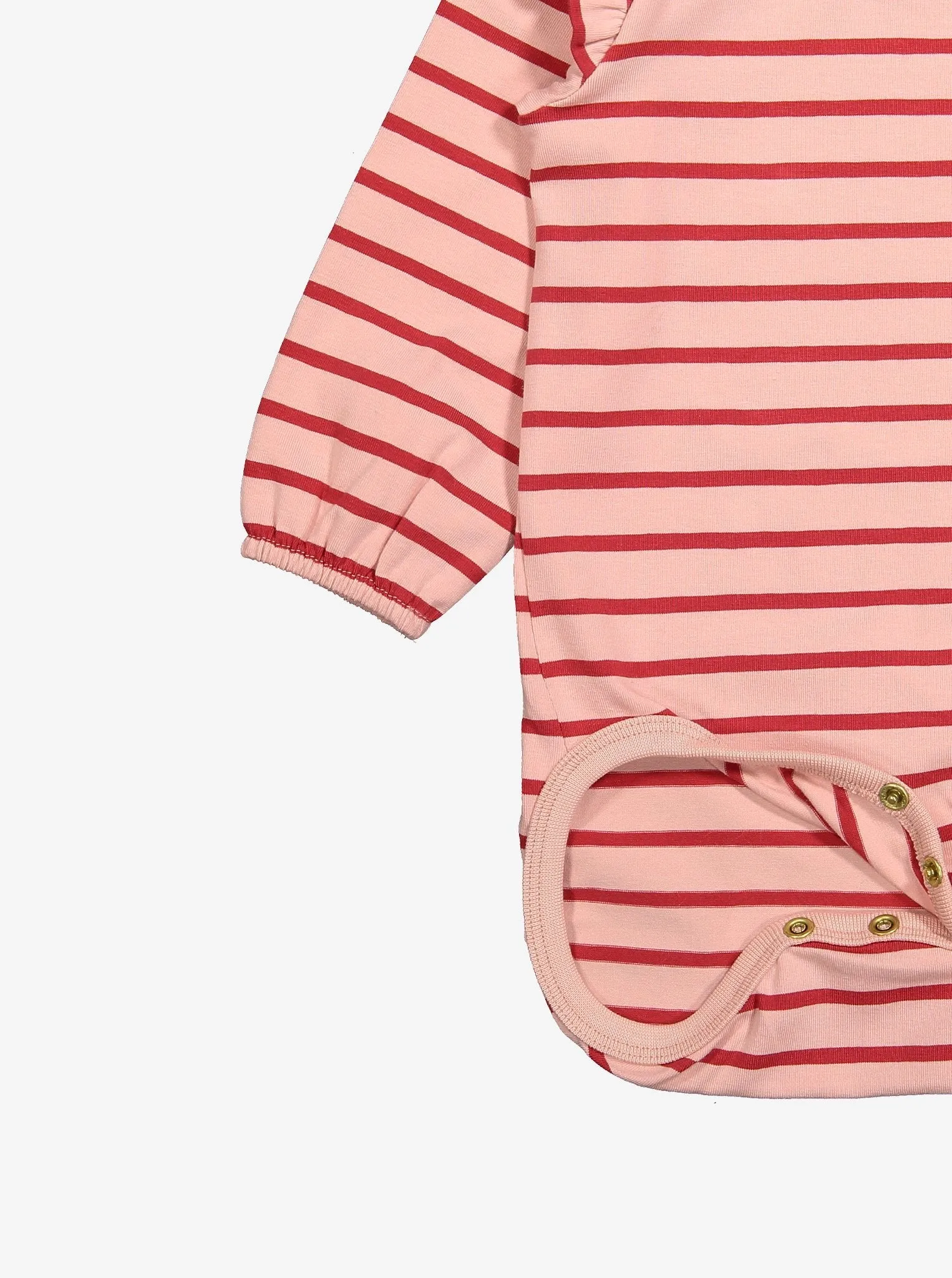 Striped Pink Babygrow